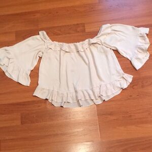 Elodie brand Women's Off-Shoulder Ruffle Top